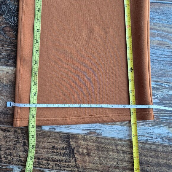 SPANX Air Essentials Wide Leg Pant High-Rise Pull-On Drawstring Butterscotch - Picture 13 of 14